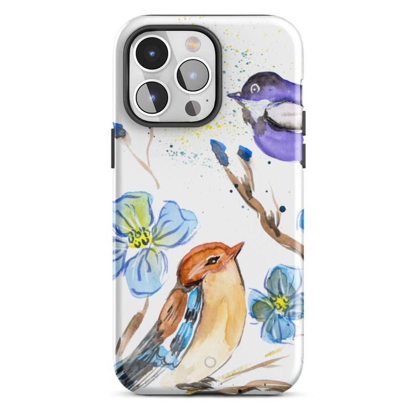Winged Duets iPhone Case