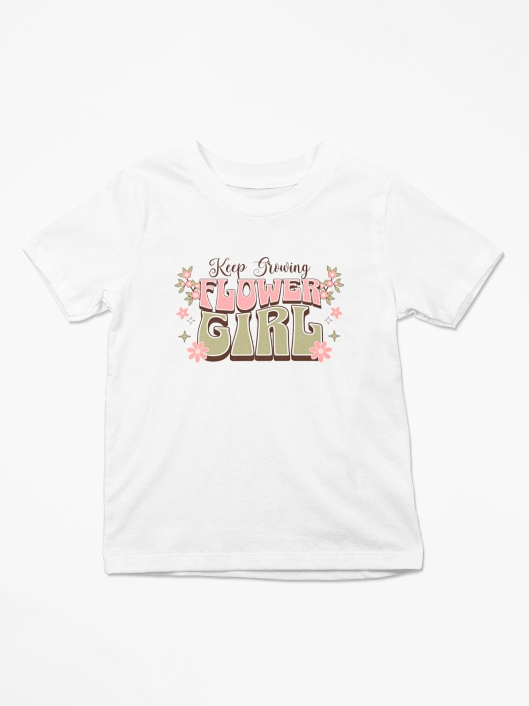 Keep Growing Flower Girl T-Shirt