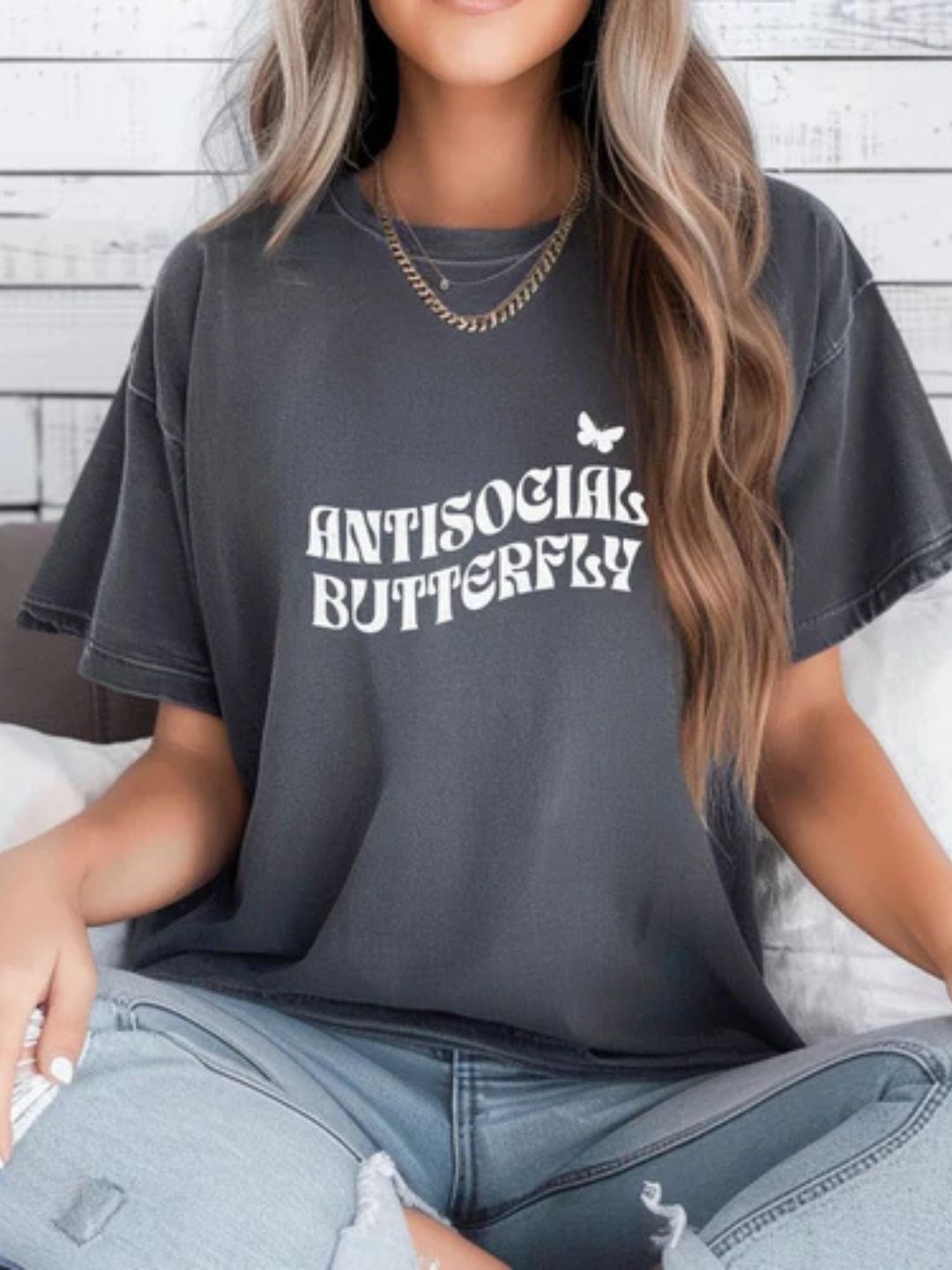 Antisocial Butterfly T-Shirt