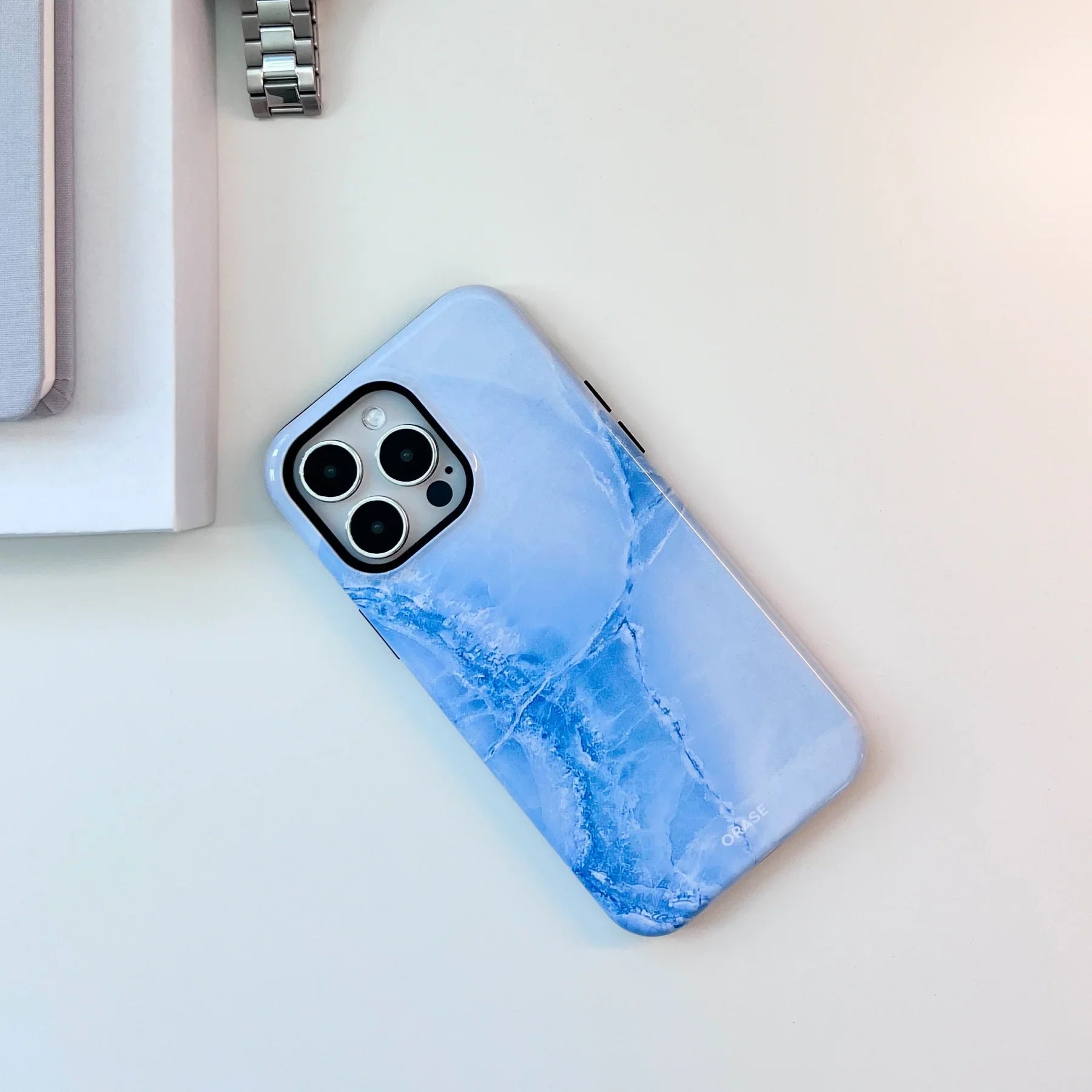 Arctic Marble iPhone Case