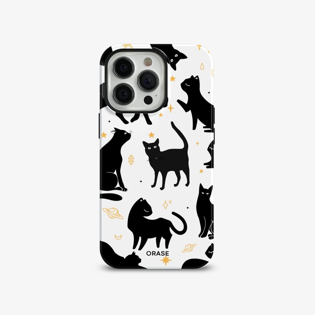 Black Cats iPhone Case