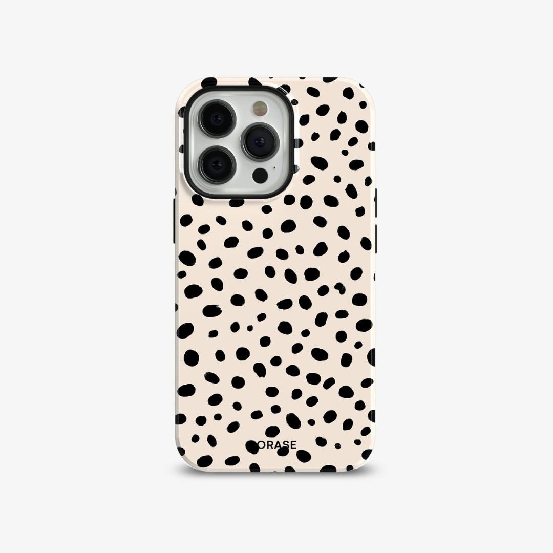 Black Dots iPhone Case