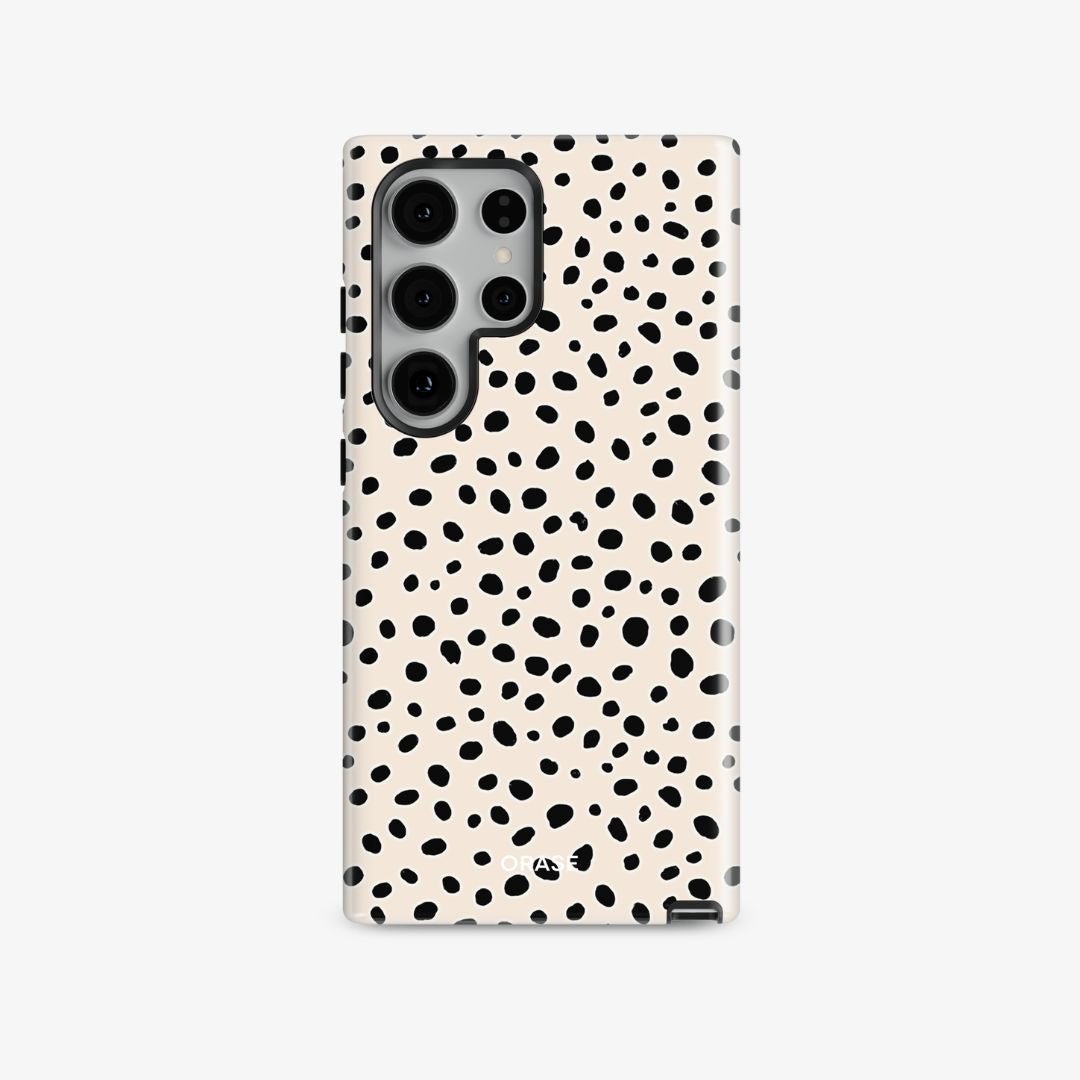 Black Dots Samsung Case