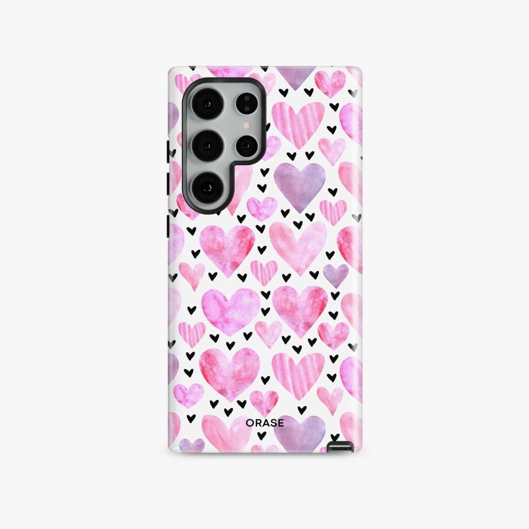 Blushing Hearts Samsung Case