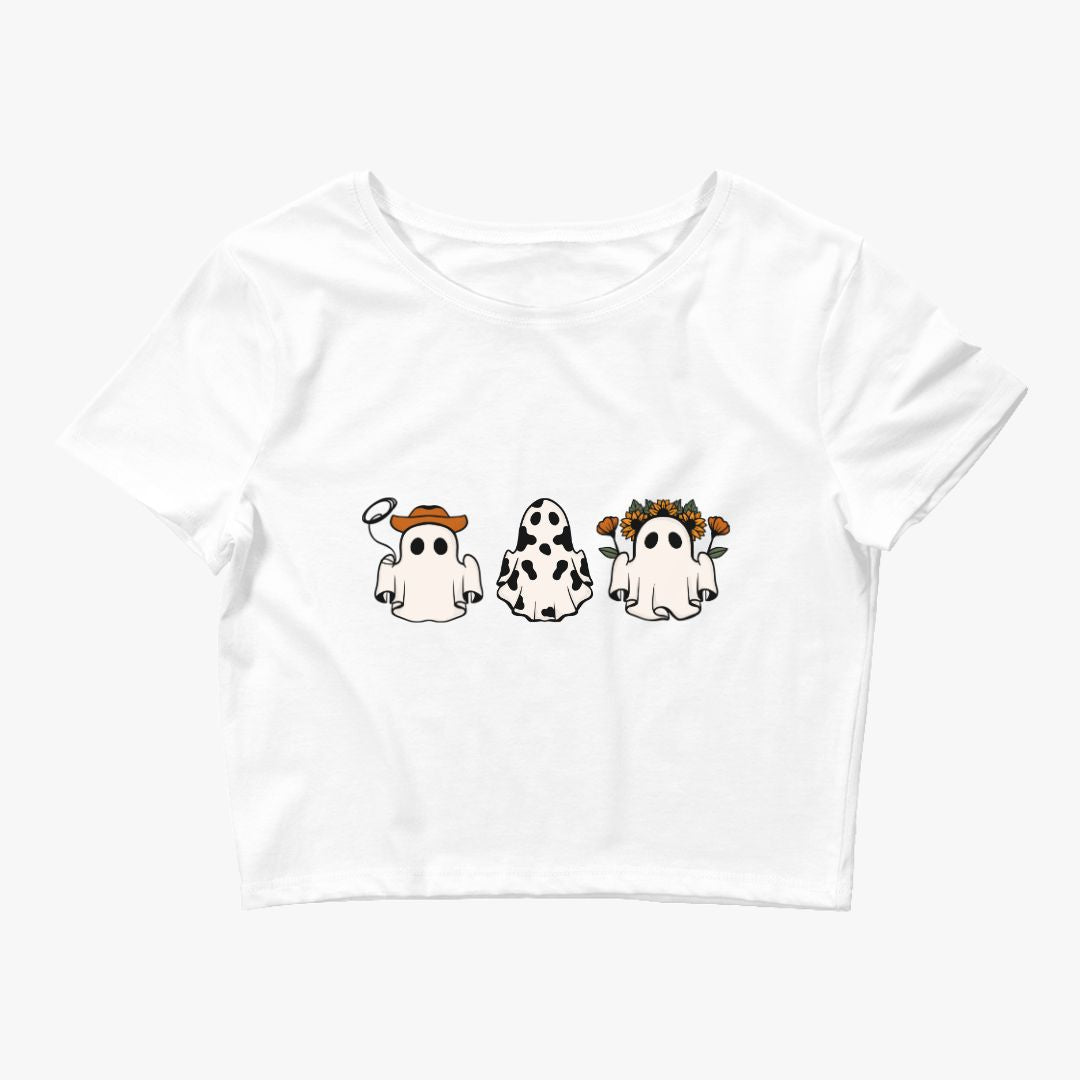 Cute Cowboy Ghost Baby Tee