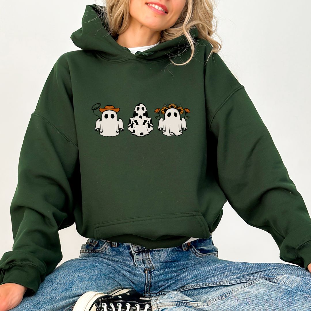 Cute Cowboy Ghost Hoodie