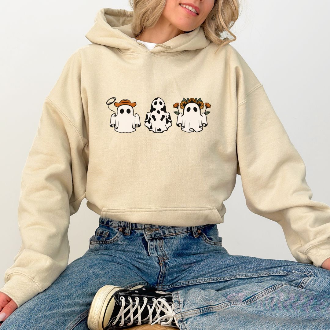 Cute Cowboy Ghost Hoodie