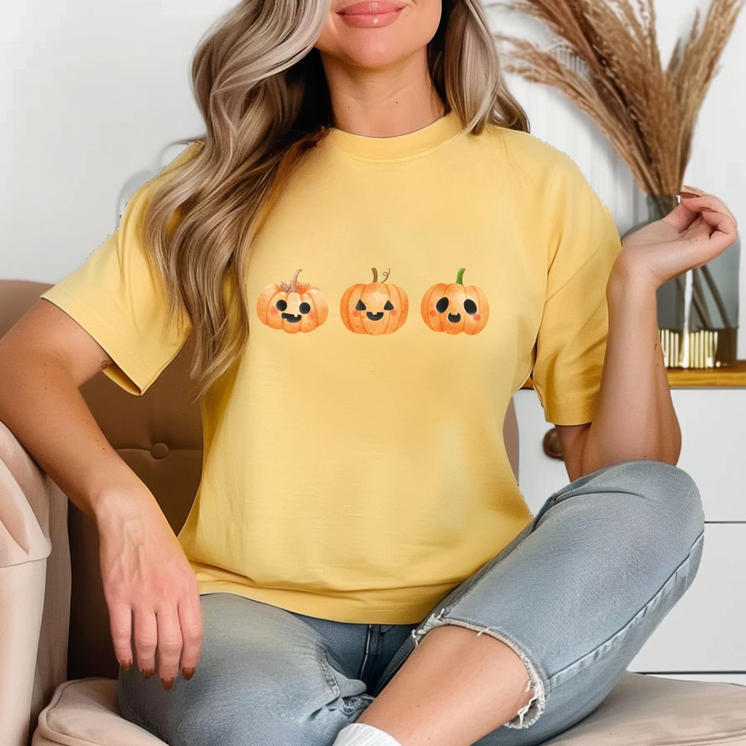 Cute Halloween Pumpkins, Halloween, Fall, Autumn T-Shirt