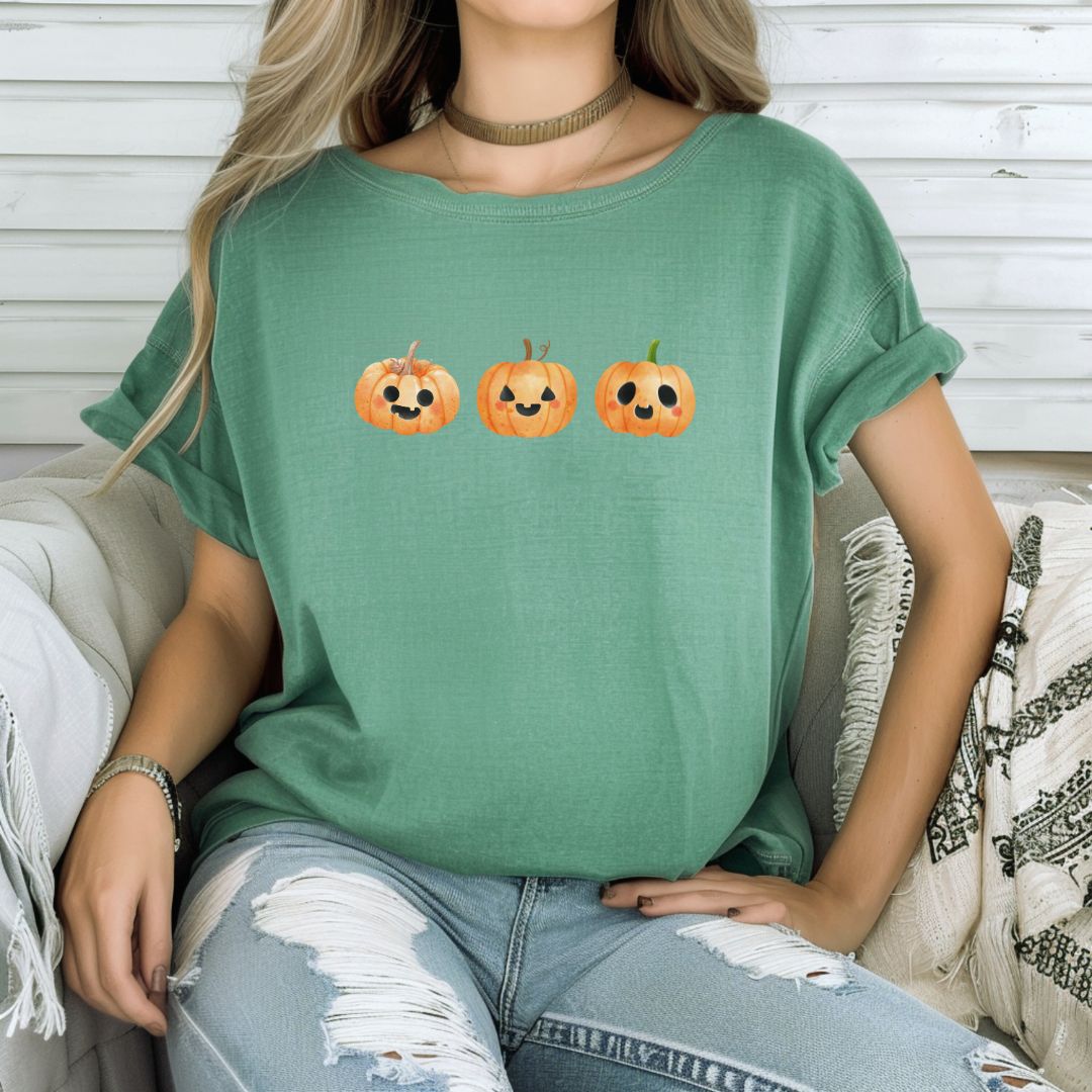 Cute Halloween Pumpkins, Halloween, Fall, Autumn T-Shirt