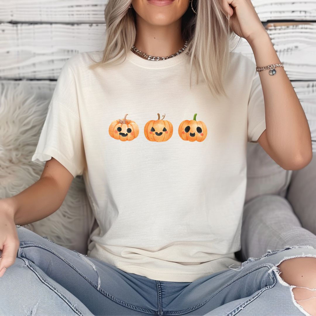 Cute Halloween Pumpkins, Halloween, Fall, Autumn T-Shirt