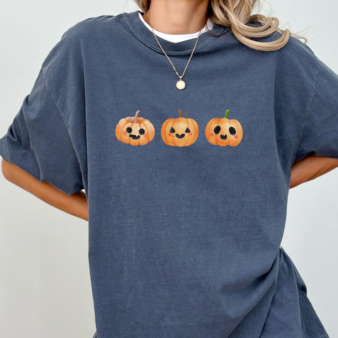 Cute Halloween Pumpkins, Halloween, Fall, Autumn T-Shirt