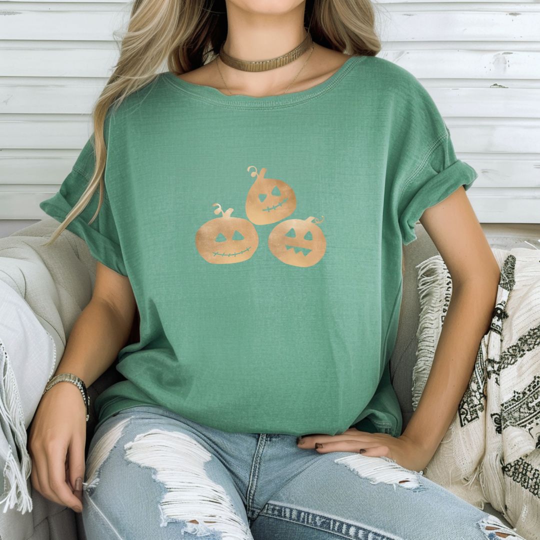 Cute Mini Pumpkins, Halloween, Fall, Autumn, Jack-O-Lanterns T-Shirt