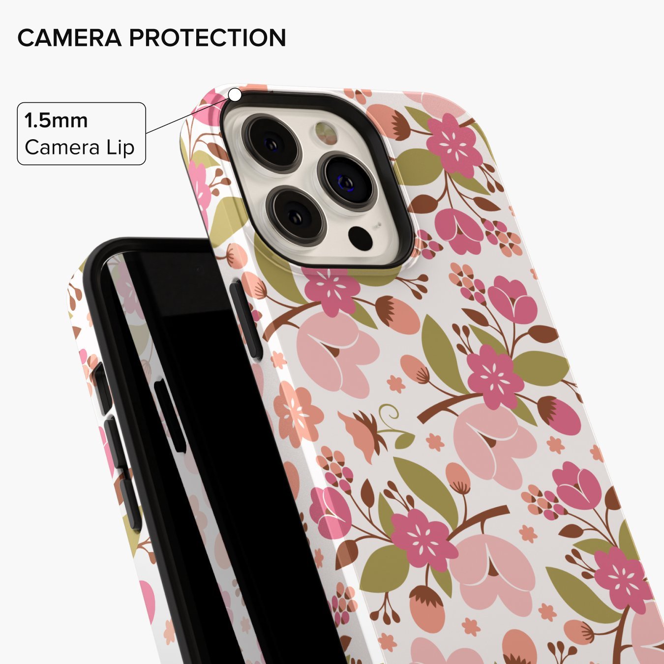 Flora Charms Phone Case