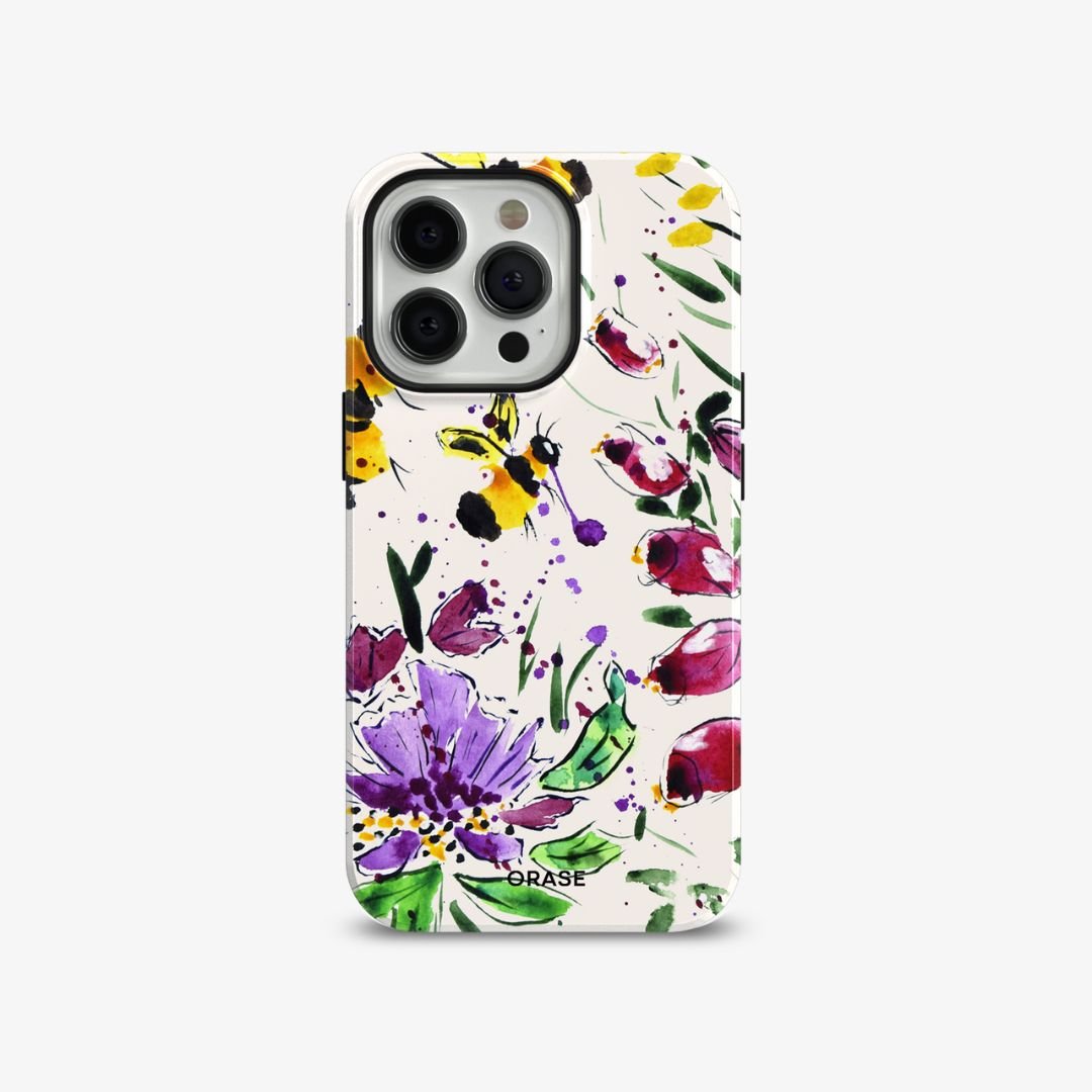 Floral Flight iPhone Case