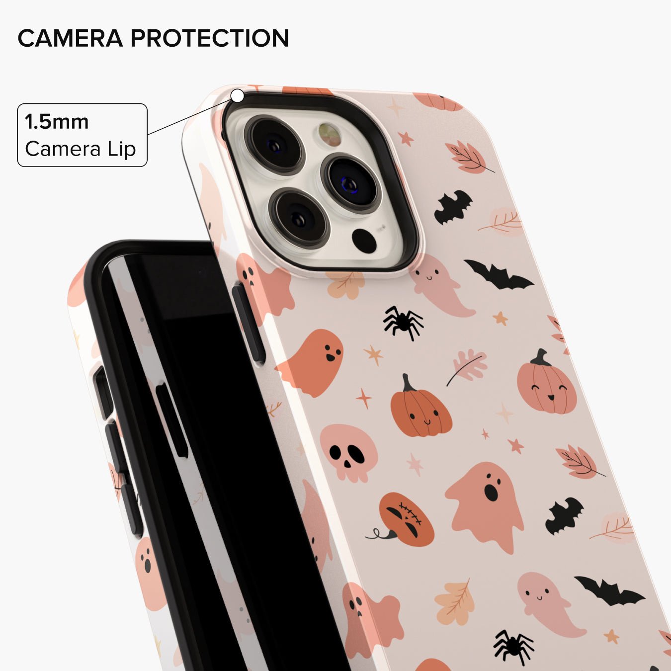 Ghostly Gatherings & Pumpkin Mischief Phone Case