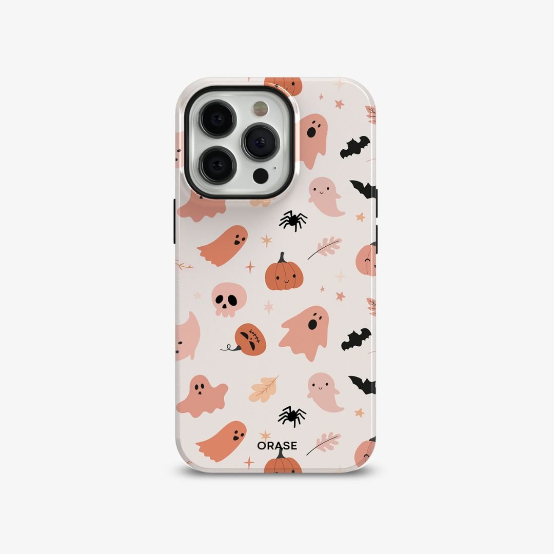 Ghostly Gatherings & Pumpkin Mischief Phone Case