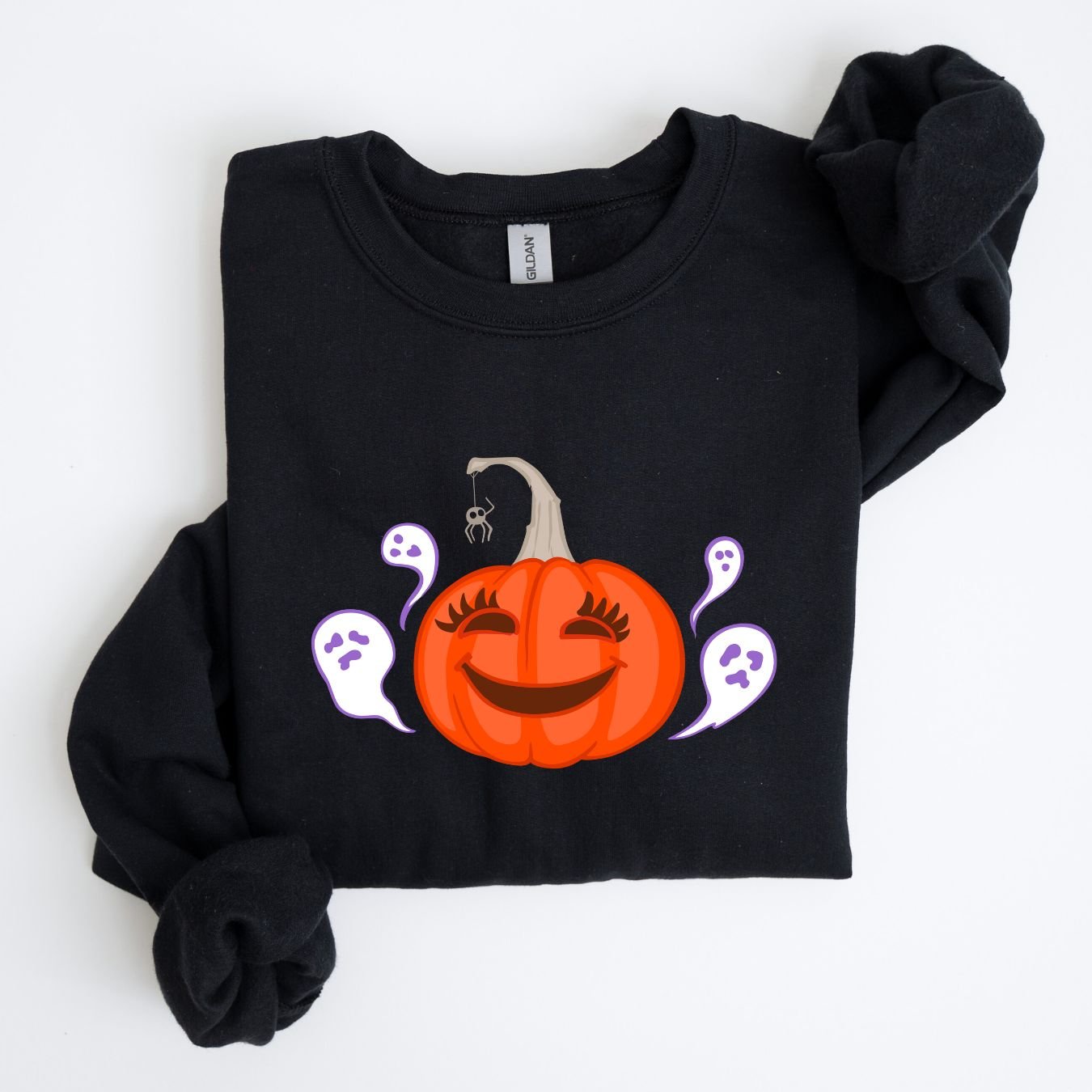 Ghostly Pumpkin Squad Sweatshirt