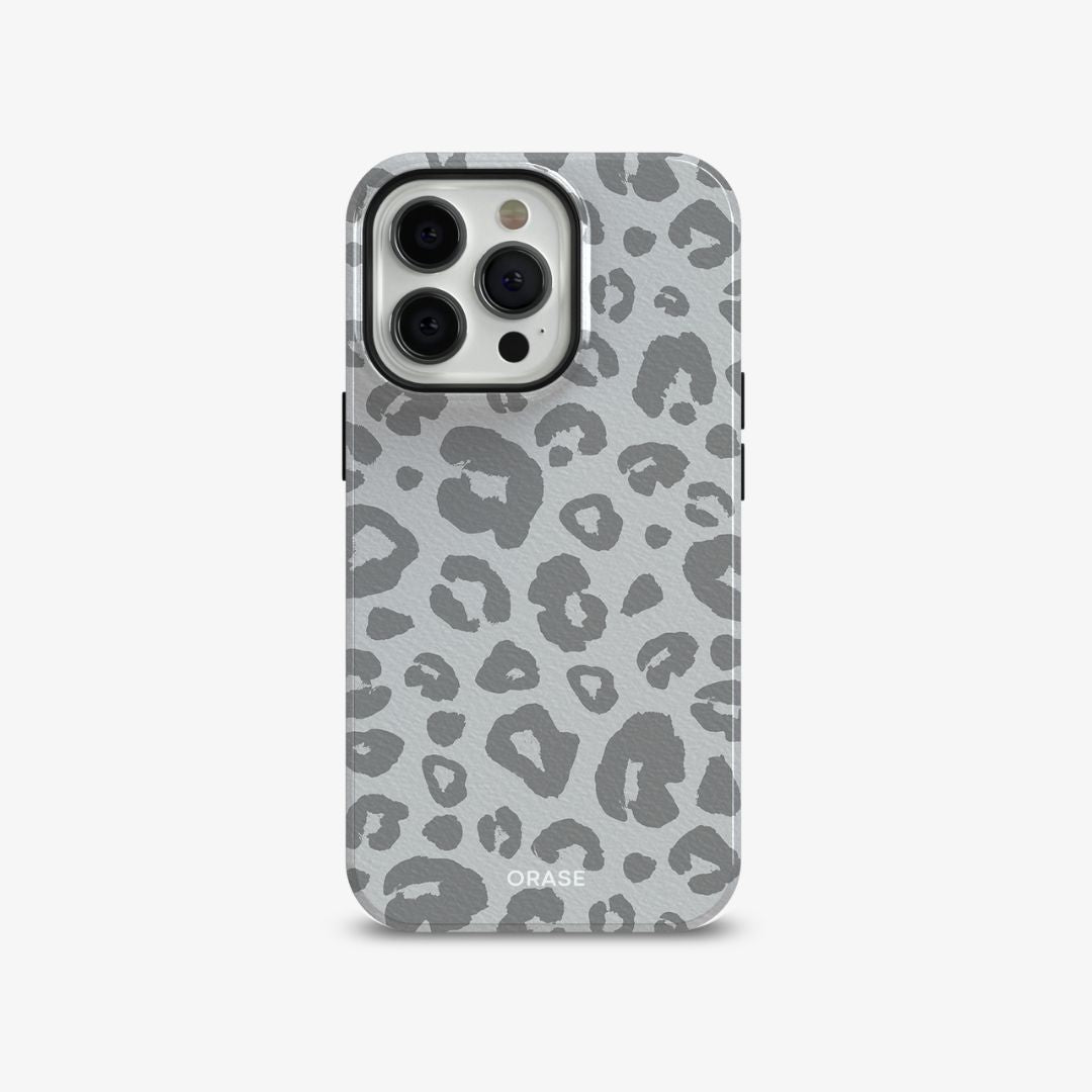 Grey Leopard iPhone Case