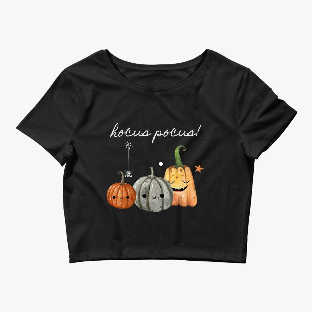 Hocus Pocus Autumn Pumpkins, Simple Fall Shirt, Thanksgiving, Halloween Baby Tee