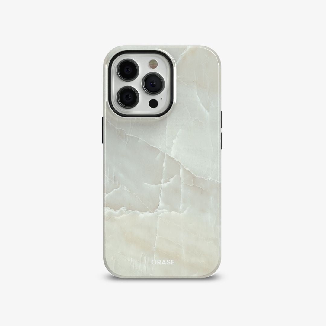 Ivory Marble iPhone Case