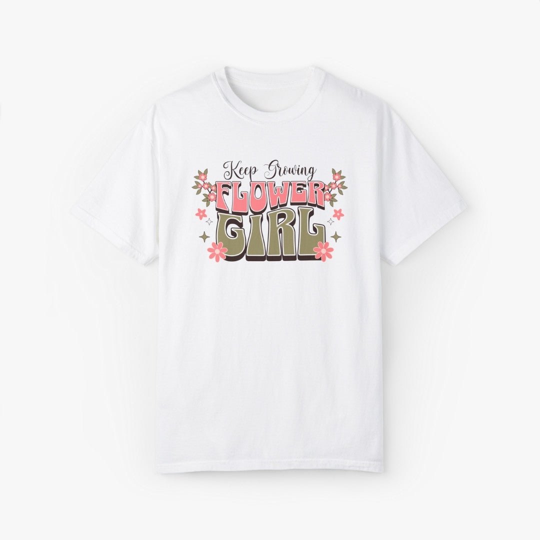 Keep Growing Flower Girl T-Shirt