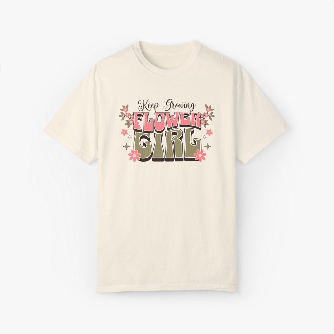 Keep Growing Flower Girl T-Shirt