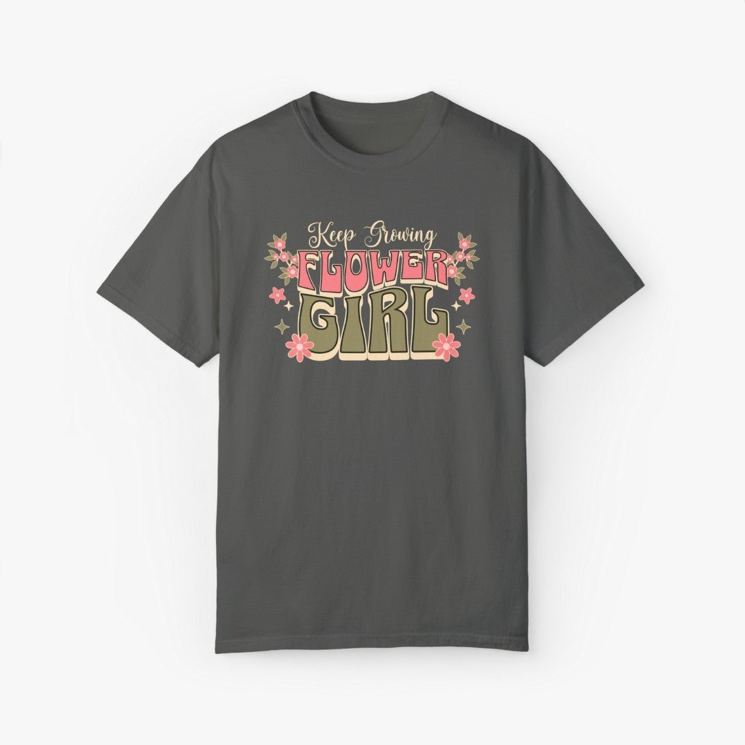 Keep Growing Flower Girl T-Shirt