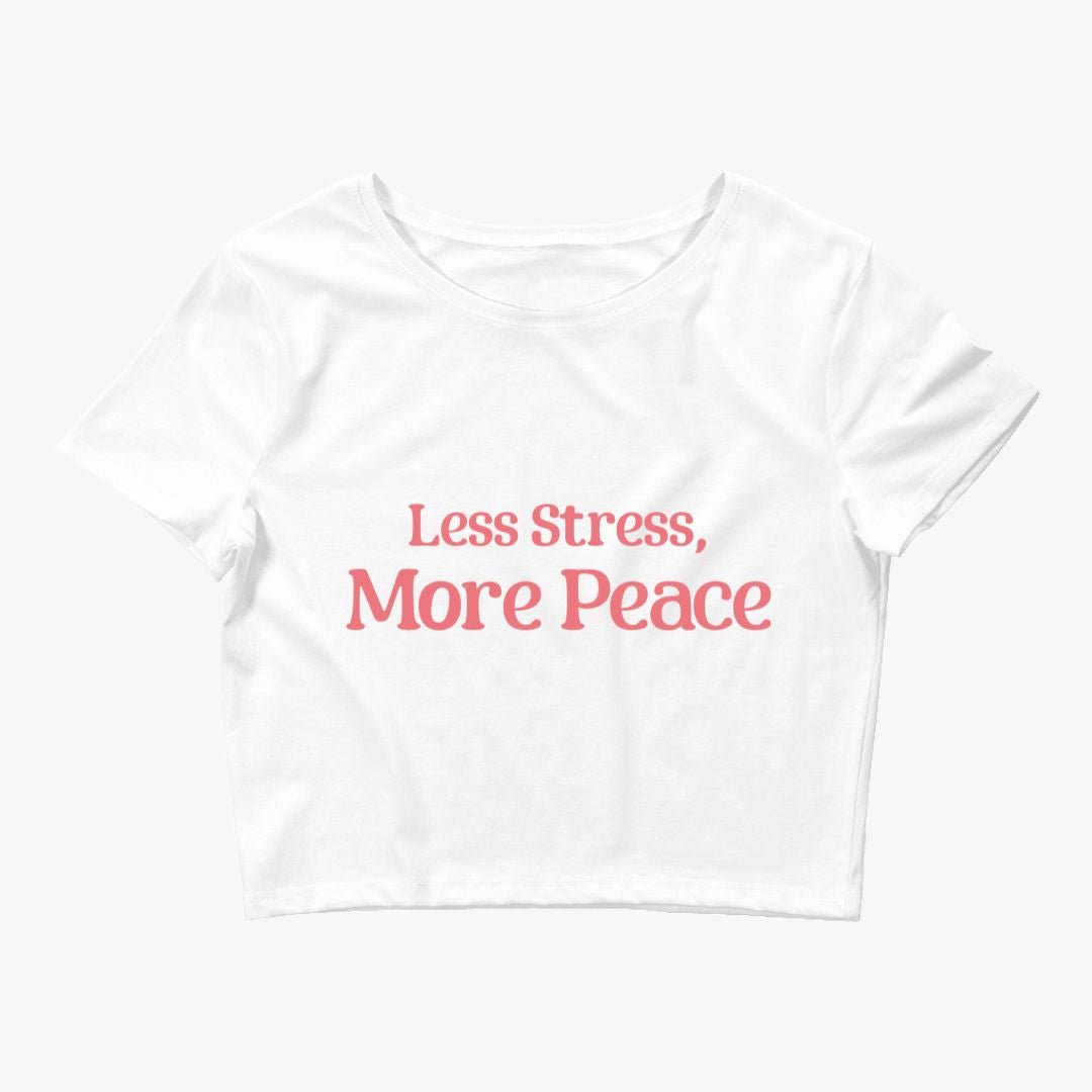 Less Stress, More Peace Baby Tee