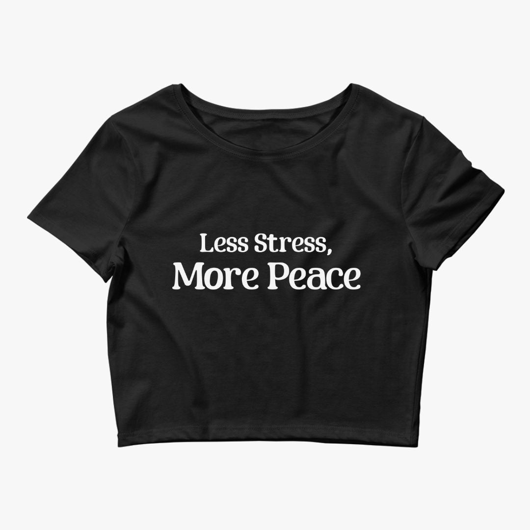 Less Stress, More Peace Baby Tee