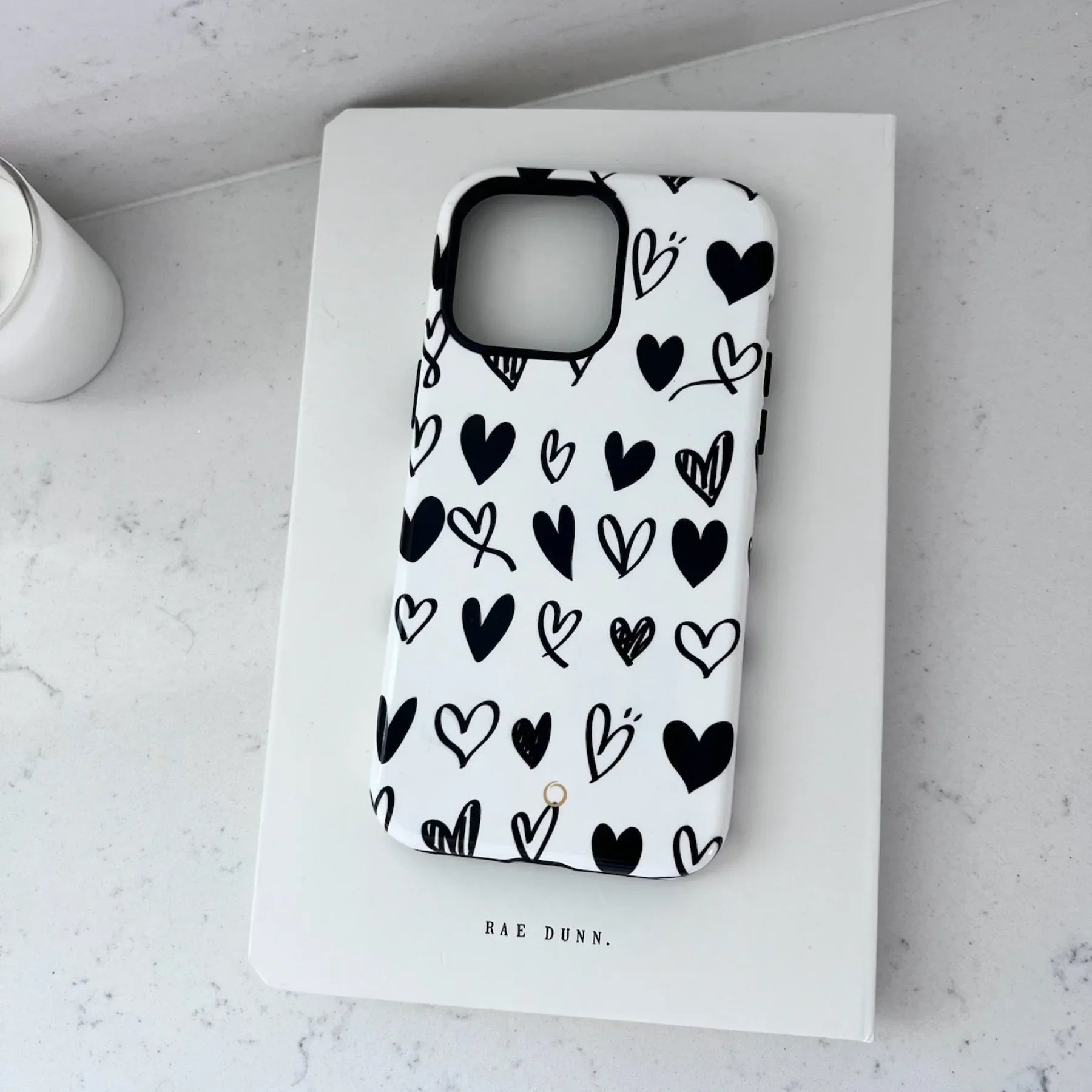 Love Vibes Hearts Phone Case