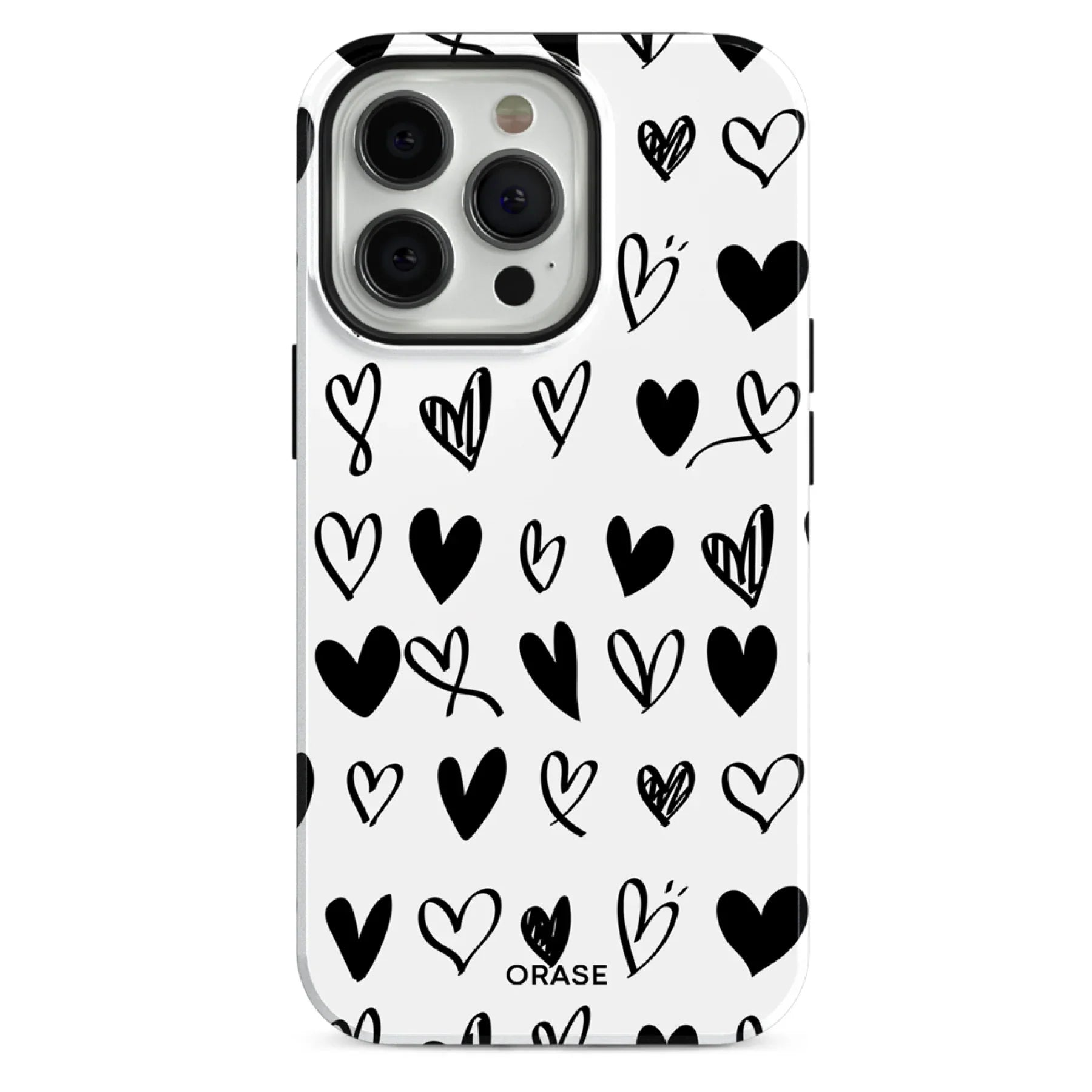 Love Vibes Hearts Phone Case