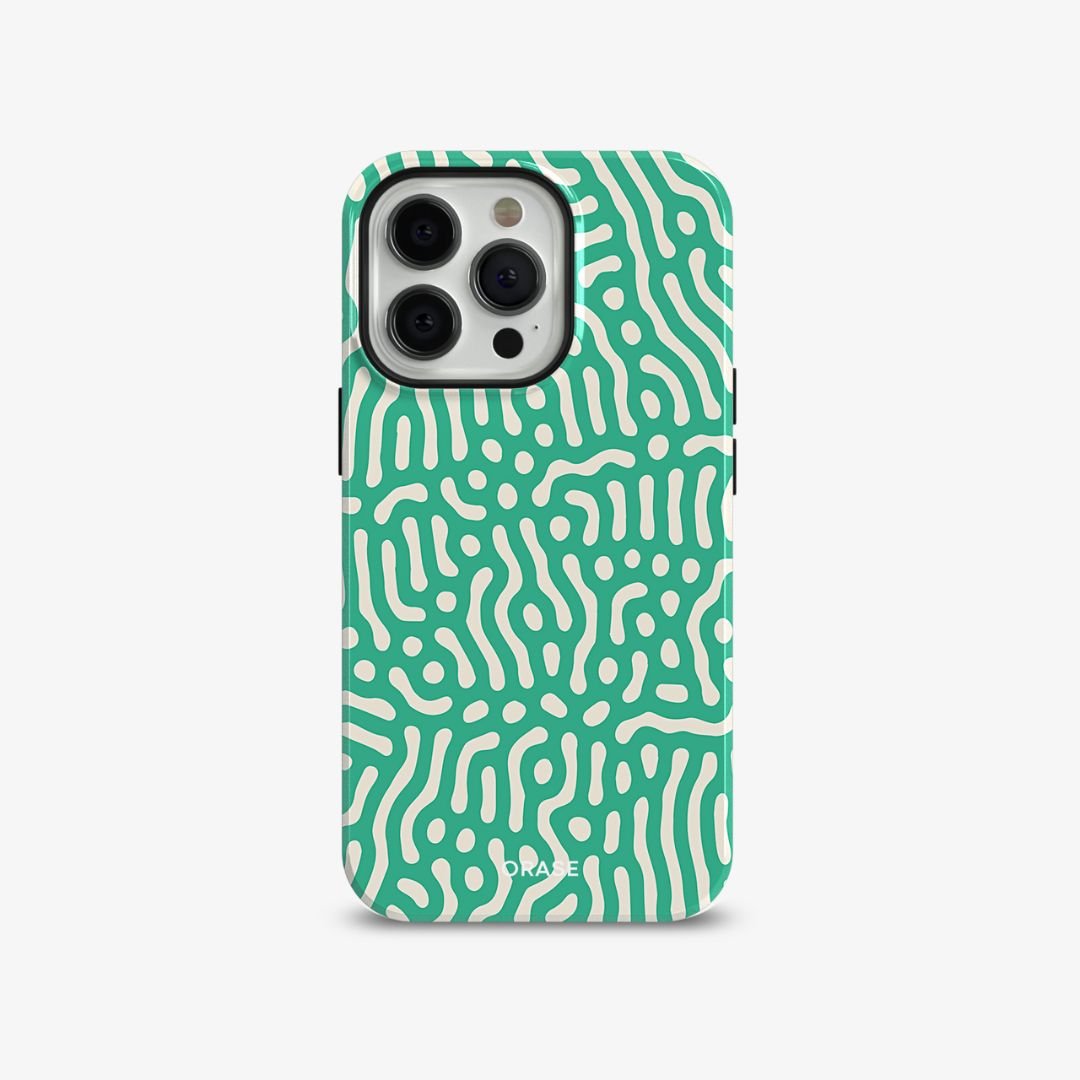 Lune Green iPhone Case