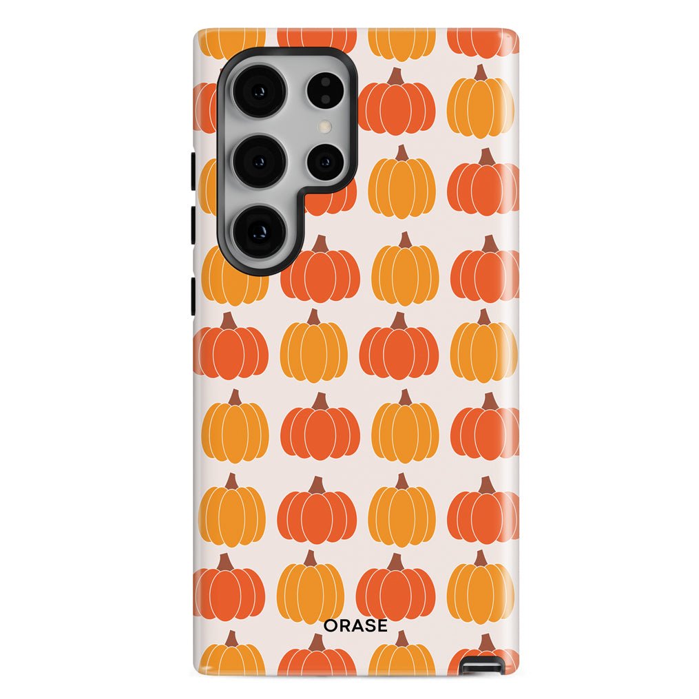 Orange Pumpkin Delight Phone Case