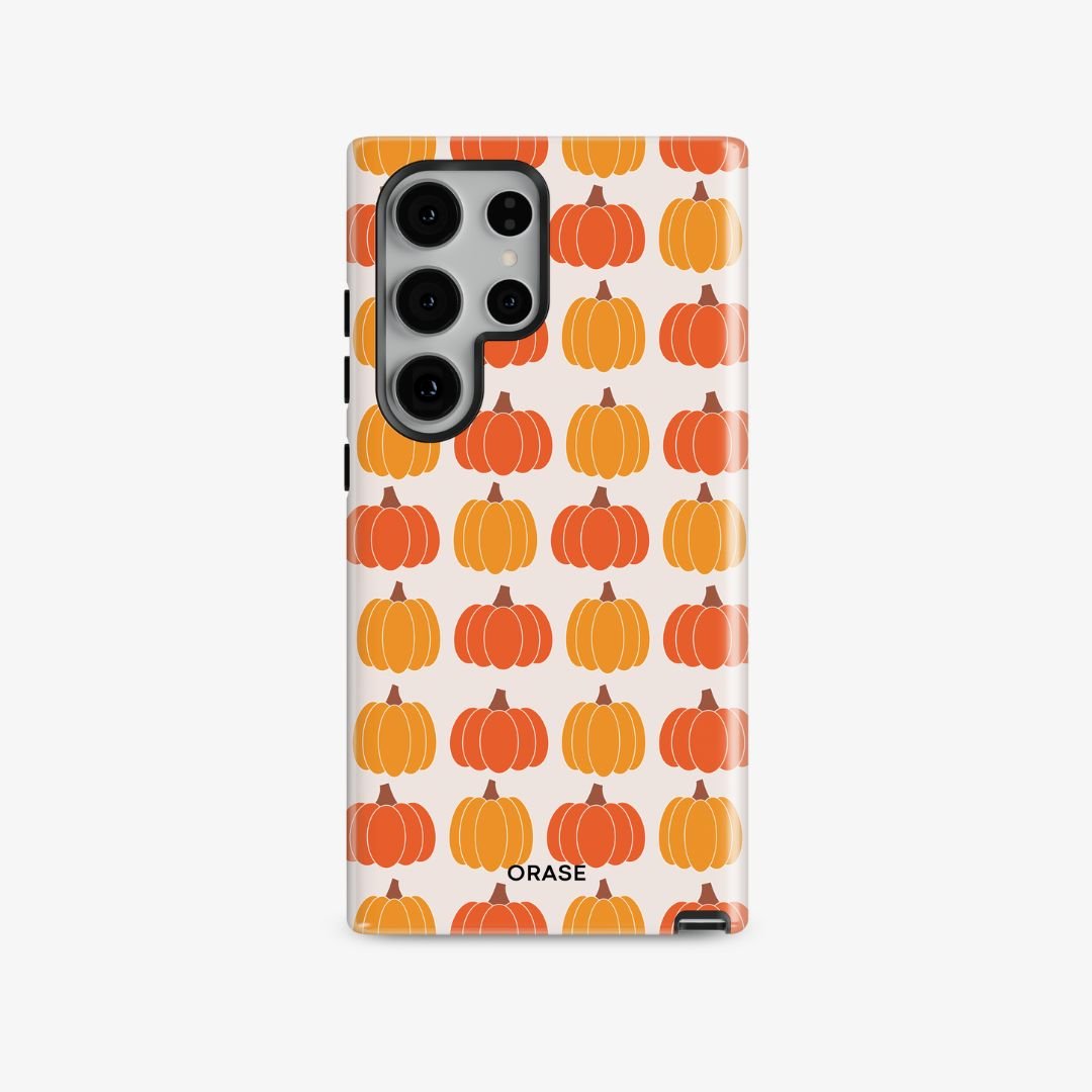 Orange Pumpkin Delight Samsung Case