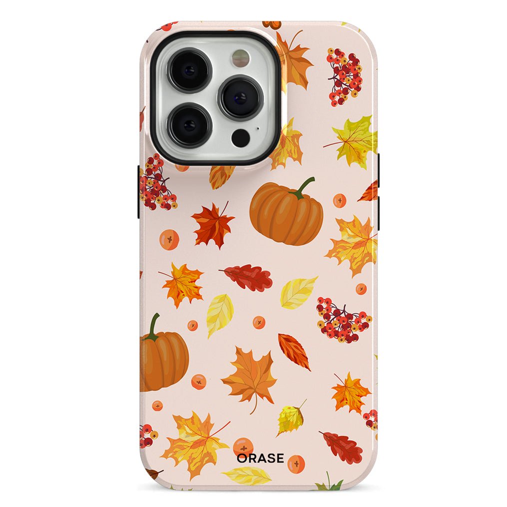 Pumpkins & Autumn Leaves Medley Phone Case