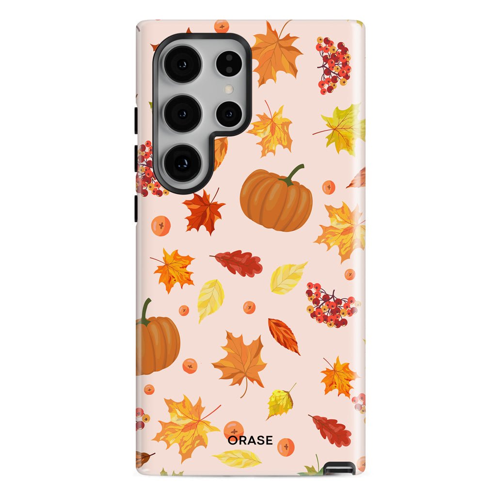 Pumpkins & Autumn Leaves Medley Phone Case