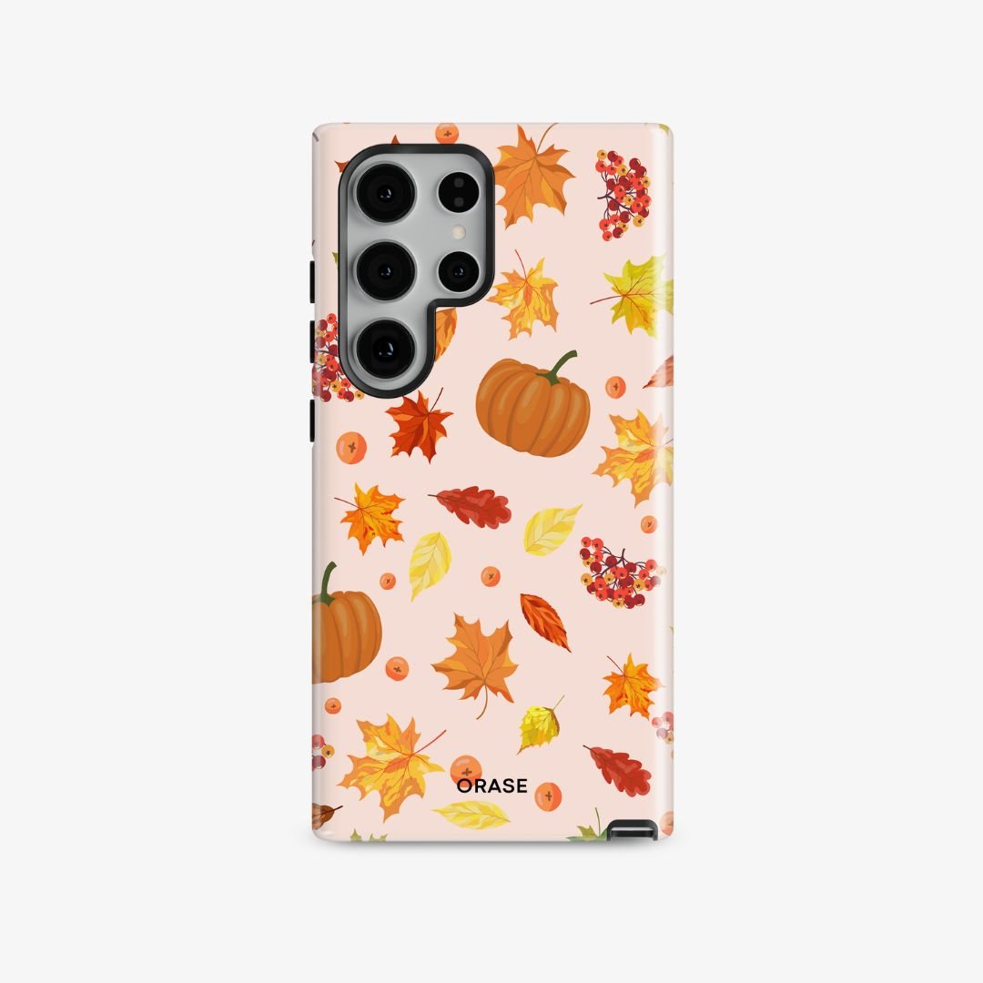 Pumpkins & Autumn Leaves Medley Samsung Case