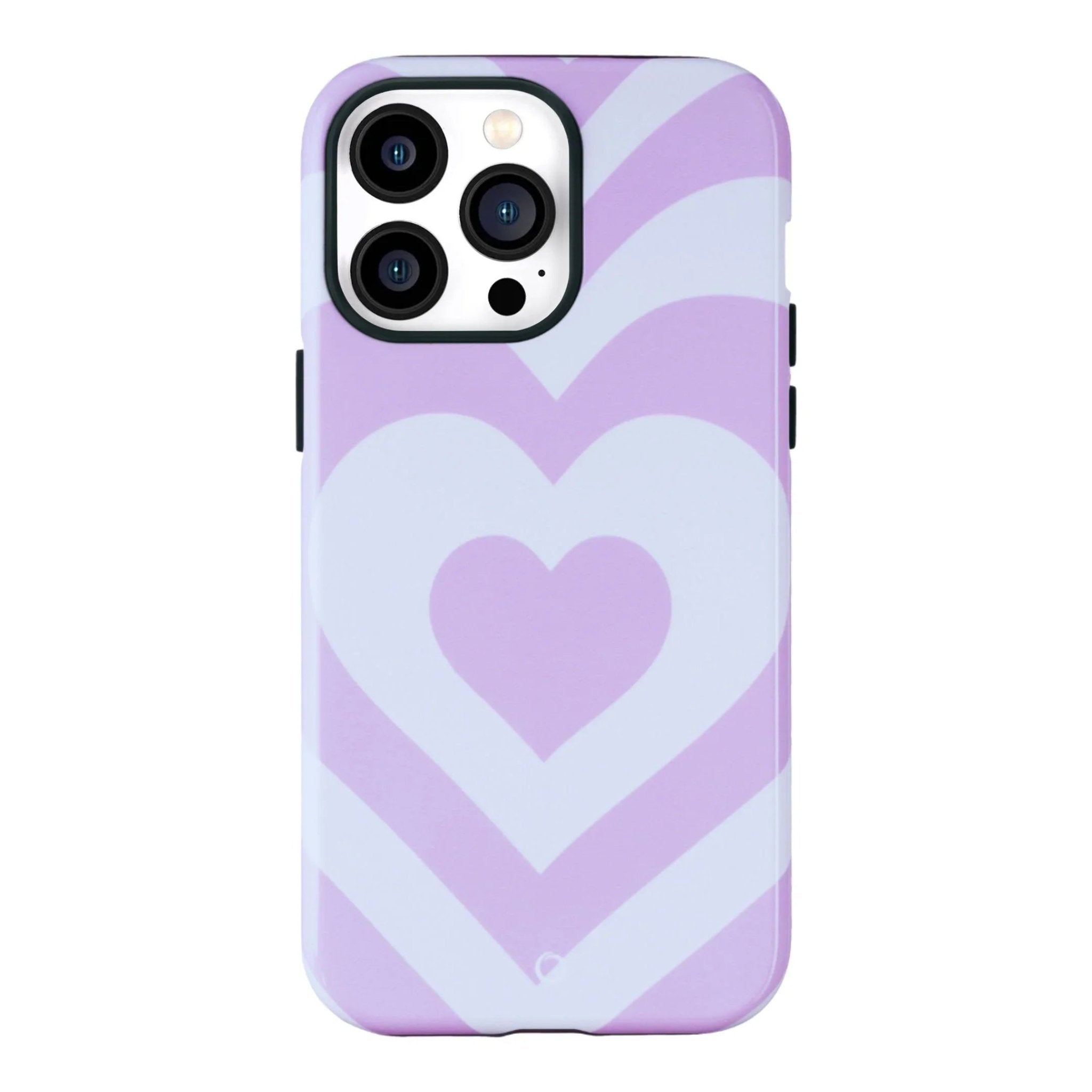 Purple Heartbeat Phone Case