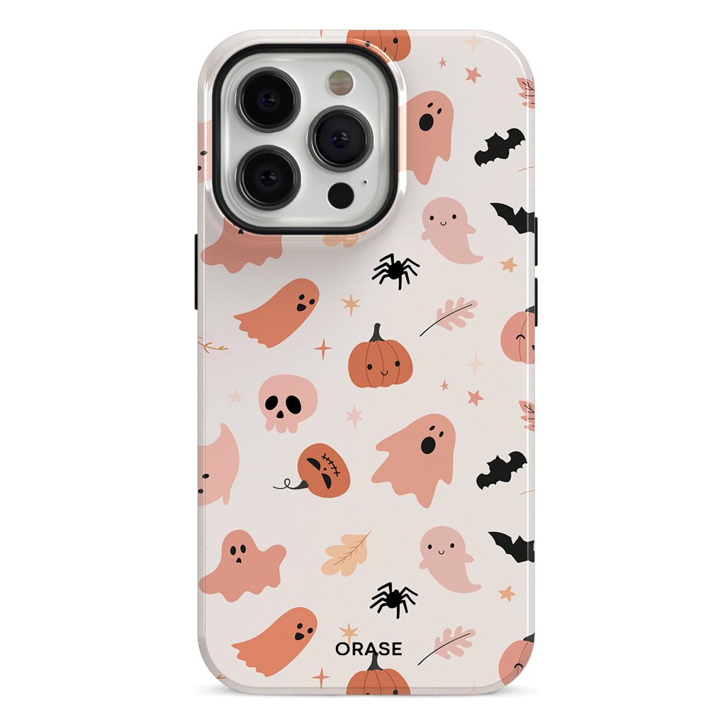 Whimsical Ghosts & Pumpkins Phone Case