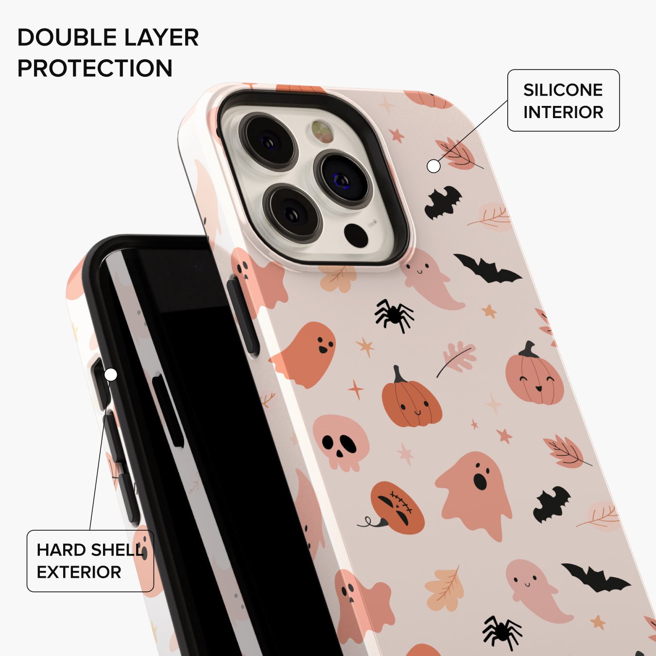 Whimsical Ghosts & Pumpkins Samsung Case