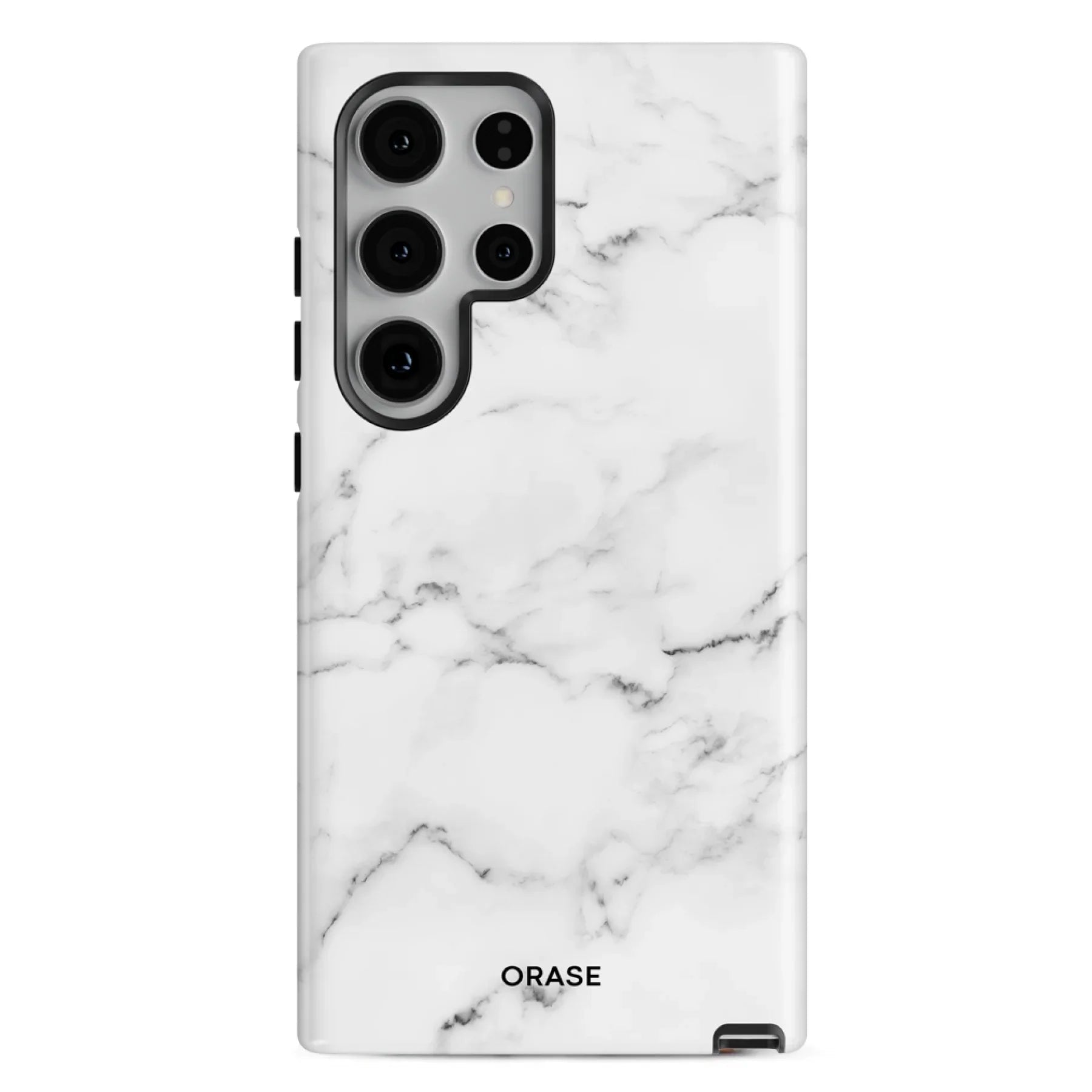 White Marble Samsung Case